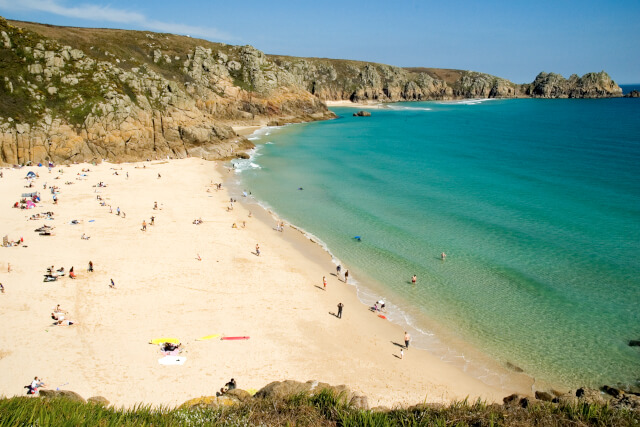 Porthcurno Beach