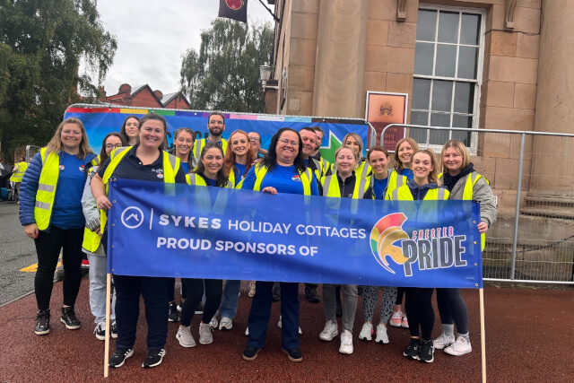 Volunteers at Chester Pride