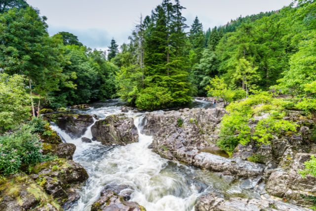 Betws-y-coed Waterfall