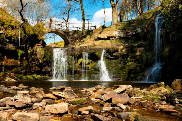 Waterfall in Hebden Bridge