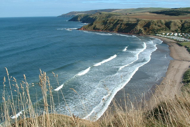 Pease Bay, Berwickshire