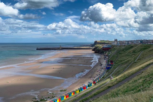 Whitby beach