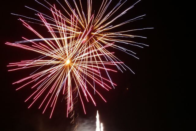 Fireworks in Cambridge