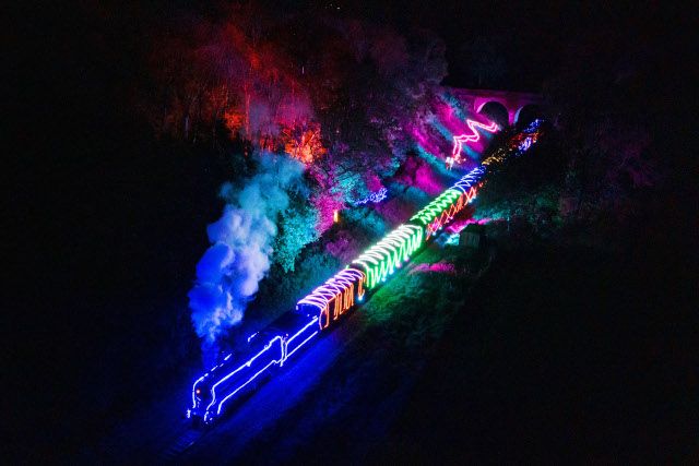 Steamlights at BlueBell Railway