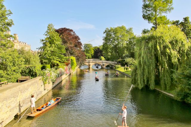 Punting Cambridge