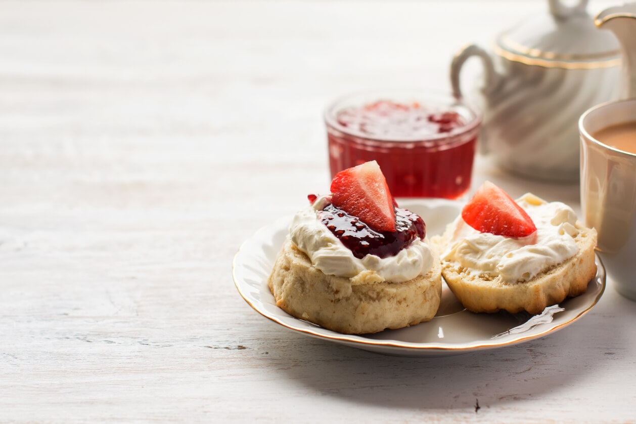 English cream teas