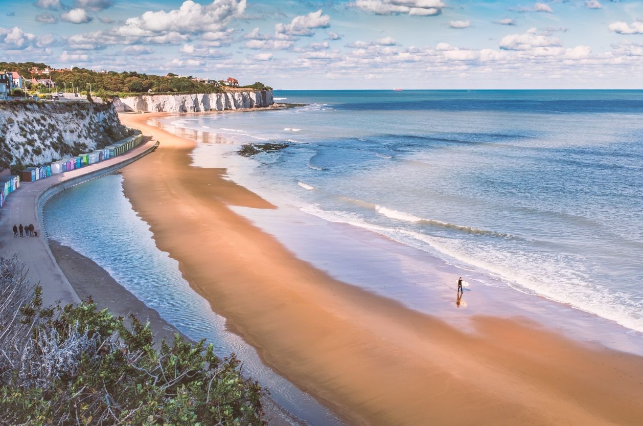 Low tide at Stone Bay, Broadstairs