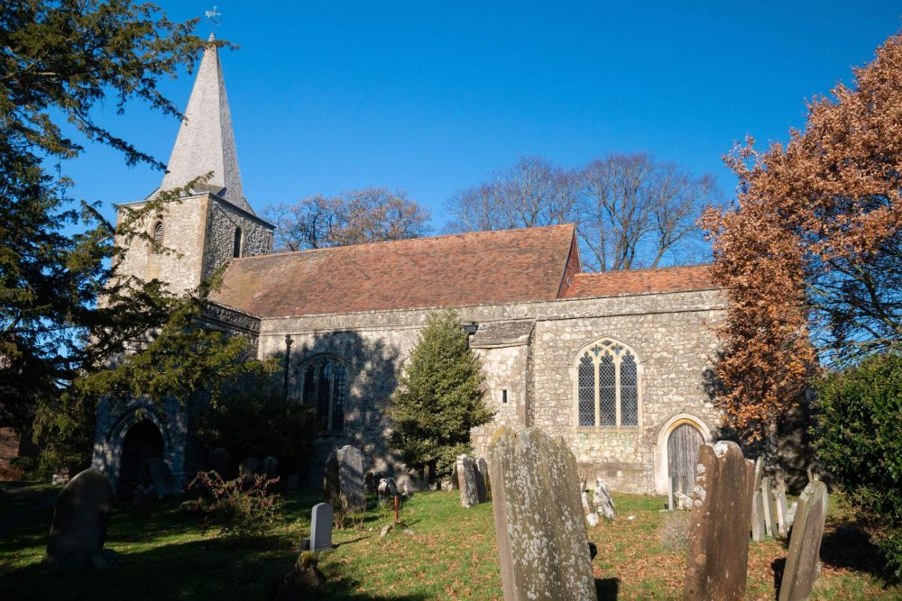 Pluckley Church near Ashford