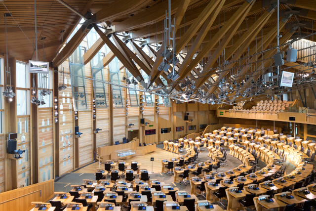 Scottish Parliament Building interior