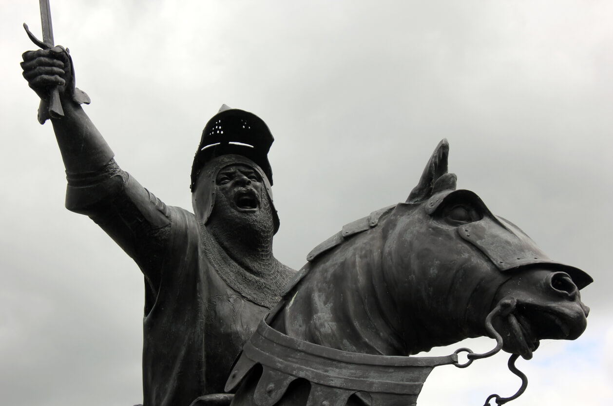 Statue of Owain Glyndwr