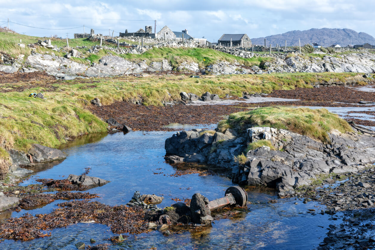 The Famine Walk, Connemara