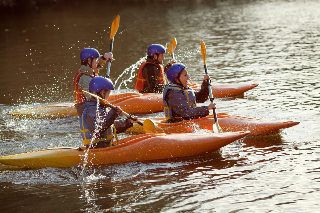 kayaking in north wales